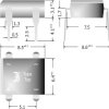 Prostownik mostkowy Diotec B380D, 800 V, 1 A