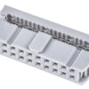 Złącze IDC 20-pinowe 2-rzędowe raster: 2.54mm Żeński Montaż na kablu ASSMANN WSW