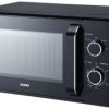 DOMO DO2520 Mikrofalówka czarny 800 W z funkcją timera