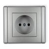 Gniazdo pojedyncze bez uziemienia 2P