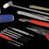 1220084 Watchmaker's tool kit, 16 pieces