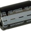 Kondensator; SNAP-IN; elektrolityczny; 22000uF; 35V; LS; LSW223M1VP45M; 20%; fi 30x45 mm; 10mm; przewlekany (THT); luzem; -40...