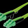 100011343 Fiber Optic Patch Cable, G50/125, OM5, LC / LC, green, 2 m