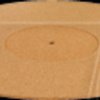 207523 Turntable mat, cork