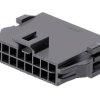 Adapter złącza 2-rzędowe raster: 2.5mm Molex Żeński 201444