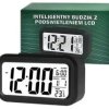 ZEGAR BUDZIK LCD CZARNY ZG21
