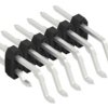 Pin header, 12 pole, pitch 2 mm, straight, black, 10062271