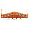 WAGO 727-126/002-000 8-level Same Potl. Block a-h/h-a No Lock 7.5mm Orange