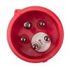 Wtyczka przenośna (zwrotnica faz) 16A 5P 400V czerwona IP44 SHARK 7015-6_b