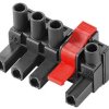 Weidmüller 2629690000 Obudowa złącza pin żeńskiego na kabel BLZ 7.62IT/05/180MF2 SN BK BX, piny: 5, 20 A, 50 szt.