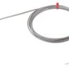 Termopara z uziemieniem J średnica 4.76mm długość 13mm -60 → +350°C Końcówka z gołym kablem RS PRO