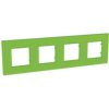 UNICA QUADRO Ramka 4 poczwórna bio MGU4.708.28 SCHNEIDER ELECTRIC