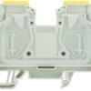 Through terminal block, spring balancer connection, 2.5-35 mm², 2 pole, 125 A, 8 kV, dark beige, 1739620000