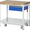 Stół warsztatowy RAU 05 8001A6-107B4F.11, (S x W x G) 1000 x 880 x 700 mm