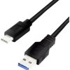 Kabel USB LogiLink CU0167 CU0167, USB-A na USB-C®, 0.50 m