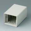 ABS shell housing, (L x W x H) 69 x 54 x 57 mm, gray white (RAL 9002), A9406443