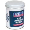 Sealey SCS110 Red Rubber Grease 500g Tin