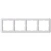 MERTEN ANTIQUE Ramka 4 poczwórna biały polarny MTN483419 SCHNEIDER ELECTRIC