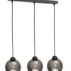 Lampa wisząca nowoczesna 3xE27 YUNO BLACK