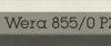 Bity 855/0 Micro do śrub z wgłębieniem krzyżowym Pozidriv, PZ 1 x 30 mm, WERA 05058141001
