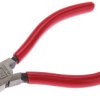 Przecinak końcówek RS PRO długość 130 mm Ukośny gr. cięcia: 2 mm Plastikowy Bimetal