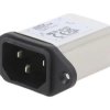Złącze zasilające AC męskie 10A 250VAC C14 (E) 225uH FN9222R-10-06