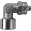 Angle screw fitting, L 25 mm, 18 bar, brass, nickel-plated, for hose, 110554