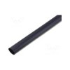 Rurka termokurczliwa 12,7mm/6.4mm - 1m / czarna / 75-616