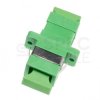 Adapter światłowodowy FO SM simplex SC/APC-SC/APC zielony PFOT