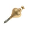 Monument 249D Brass Plumb Bob 128g (4.1/2oz) Size 2