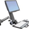 Ergotron Uchwyt ścienny do monitora StyleView Sit-Stand Combo Arm 1 Wyświetlacz 25,4 cm (10