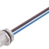 Weidmüller 1027370000 Gniazdo przyłączeniowe czujnika/aktuatora SAIE-M12S-4-0.5U-HW-M16, 1 szt.