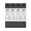 Qoltec Ogranicznik ochronnik przepięć AC 4P 420V T2 C