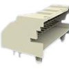 Listwa stykowa PCB 1-196 raster: 2.5 mm Kąt prosty 2-rzędowe TE Connectivity Płyta Bez osłony