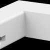 Insulating housing for 2.79 mm, 1 pole, nylon, UL 94V-2, natural, 360040-1