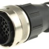 Złącze wielostykowe przemysłowe 35-pinowe Montaż na kablu Wtyczka ITT Cannon
