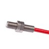 Czujnik pojemnościowy M5x0,5 dł: 20mm zabudowane Sn: 1mm 10-35V DC -55-125 stC PNP NO kabel 2m PVC IP67 KB050180