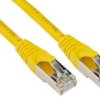 Kabel kat. 5e F/UTP Żółty 3m