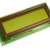 Wyświetlacz LCD Display Elektronik DEM16216SYH-LY-CYR22 czarny żółto-zielony (S x W x G) 80 x 36 x 11.9 mm