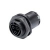 Wieland 99.451.6046.6 RST CLASSIC Receptacle 230V 3-pin Black M25