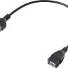 Renkforce USB 2.0 adapter [1x złącze żeńskie USB-A 2.0 - 1x przyłącze zaciskowe] RF-6443968 30 cm płaszcz z PVC