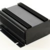 Extruded Enclosure - Heat Dissipative, 1455KHD1201BK