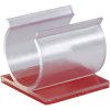 TruComponents 41063 Cable mount Self-adhesive Ø19.10mm Clear 1pcs