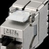 1801-1 Cat.6a keystone module, RJ45 / LSA, 500 MHz, GHMT