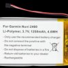 GPS navigation battery for Garmin Dezl, 1250 mAh