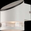 23014 Solar wall light fixture, 70 lm, 3000 K, white, motion sensor