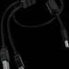 E1414 USB cable for BRN-300AN, Y-shape