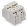 Listwa zaciskowa 2-żyłowe WAGO rozmiar żyły 20 → 12 AWG Wciskany zacisk Cage Clamp