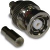 BNC plug 50 Ω, RG-174, RG-188, RG-316, LMR-100A, Belden 7805A, RG-174LL, crimp connection, straight, 112132RP