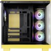 Thermaltake View 380 XL TG ARGB Bumblebee Midi Tower Obudowa do komputera żółty